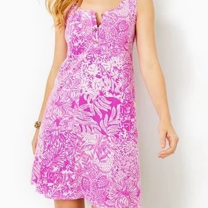 NWT Lilly Pulitzer Lela Henley Tank Dress - Size M